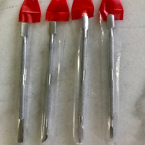 6 pcs MANICURE SET - File, Buffer, Cuticle Pushers - Picture 5 of 5